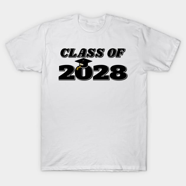 Class of 2028 T-Shirt by Mookle